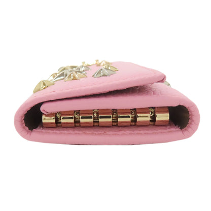 Jimmy Choo ジミーチュウ スターモチーフ キーケース レザー レディース 中古