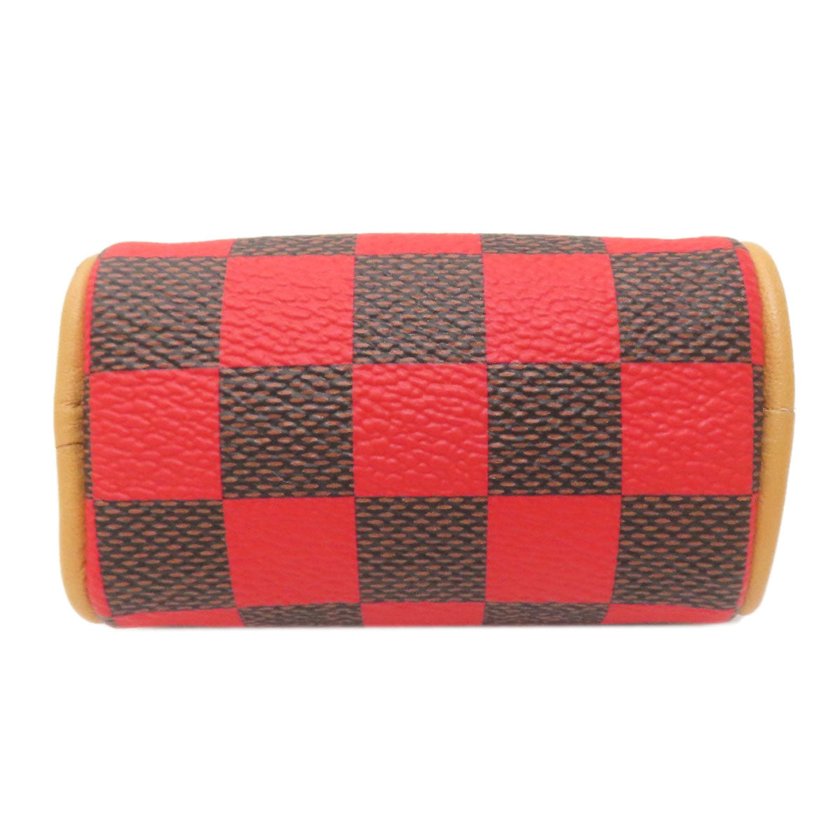 LOUIS VUITTON ルイヴィトン M01692 ポーチ・ダミエ・ポップ・ミニ・スピーディ アクセサリーポーチ ダミエキャンバス レディース 中古