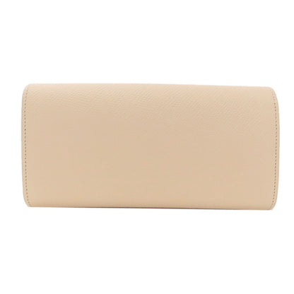 CELINE セリーヌ ロゴ 長財布（小銭入れあり） レザー レディース 中古