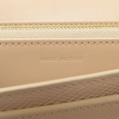 CELINE セリーヌ ロゴ 長財布（小銭入れあり） レザー レディース 中古