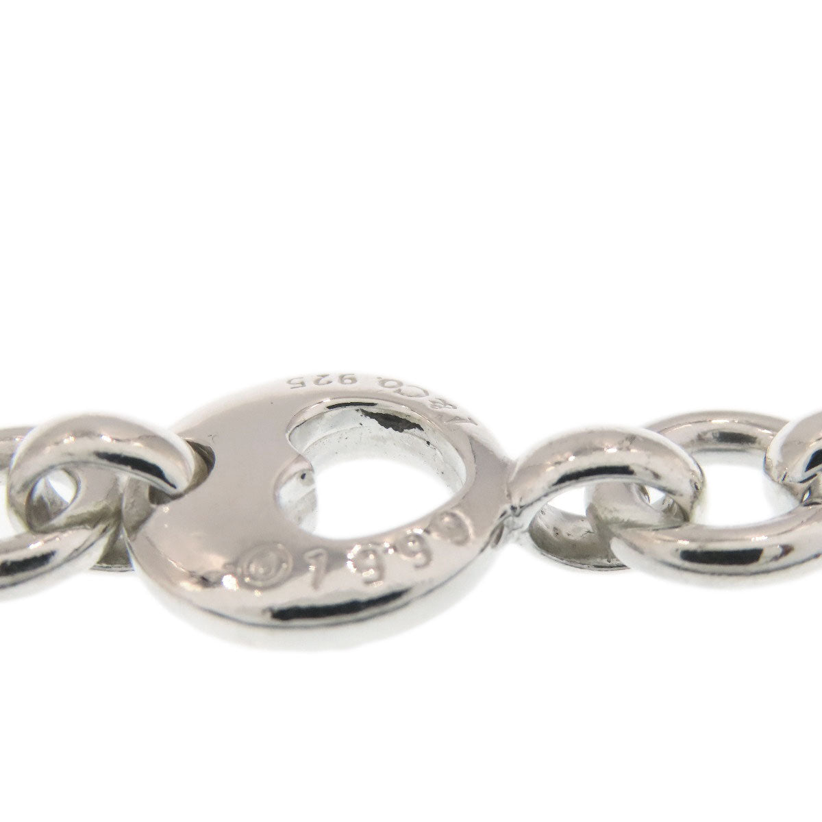 TIFFANY&Co. ティファニー ピアスドハート ブレスレット SV レディース 中古