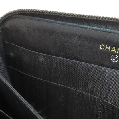 CHANEL シャネル ココマーク 長財布（小銭入れあり） グレインド カーフスキン レディース 中古