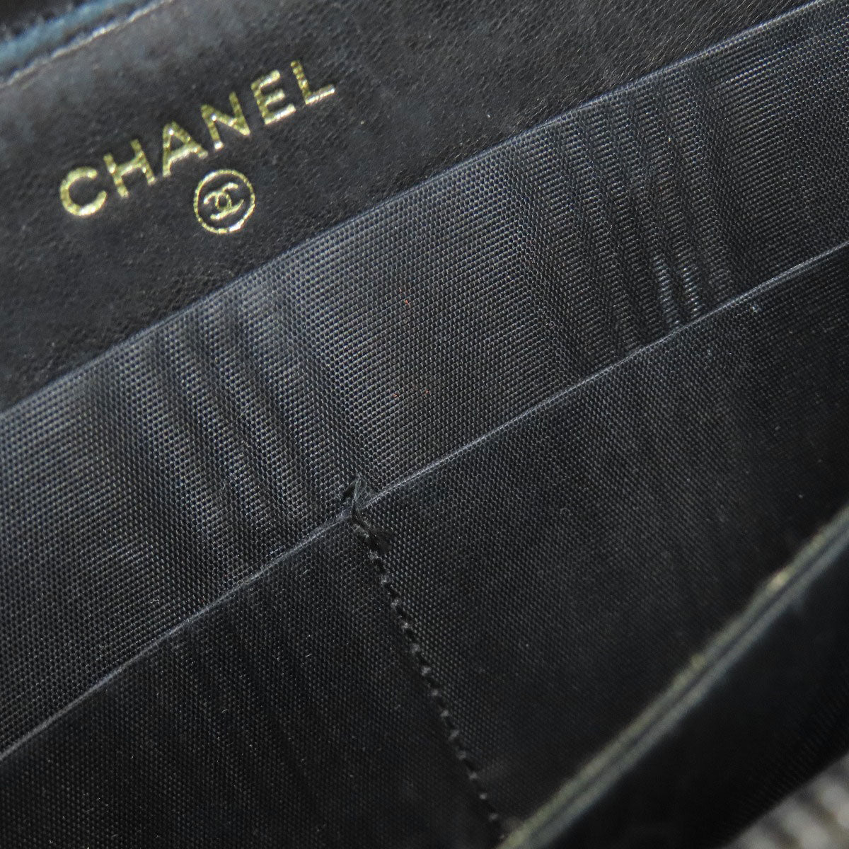 CHANEL シャネル ココマーク 長財布（小銭入れあり） グレインド カーフスキン レディース 中古