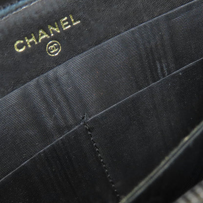 CHANEL シャネル ココマーク 長財布（小銭入れあり） グレインド カーフスキン レディース 中古