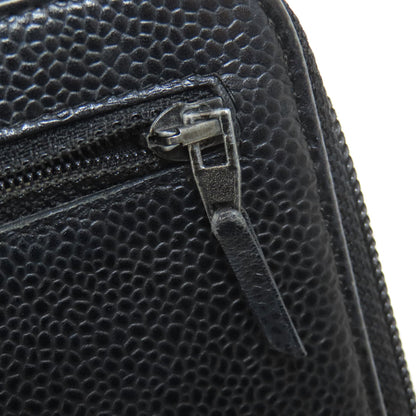 CHANEL シャネル ココマーク 長財布（小銭入れあり） グレインド カーフスキン レディース 中古