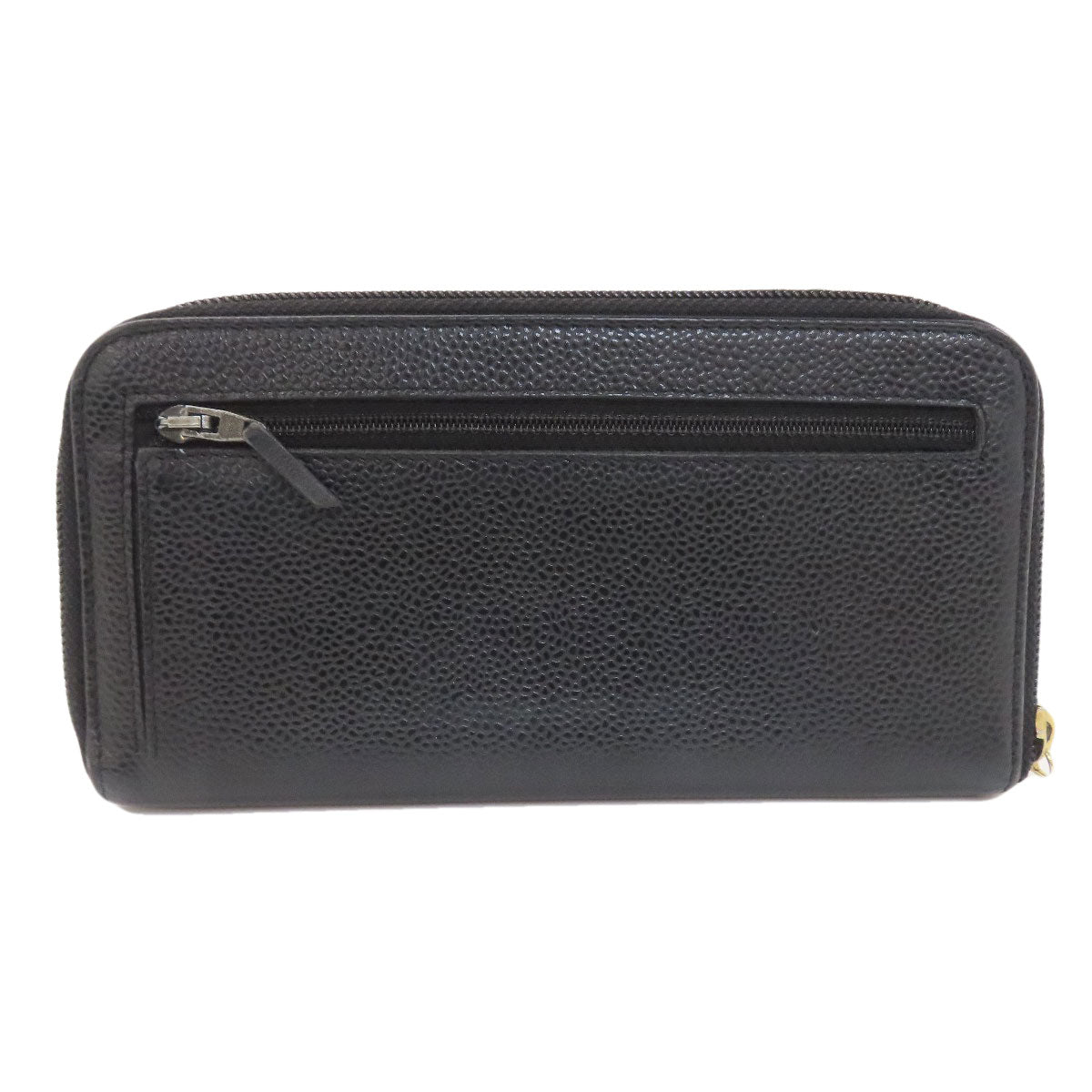 CHANEL シャネル ココマーク 長財布（小銭入れあり） グレインド カーフスキン レディース 中古
