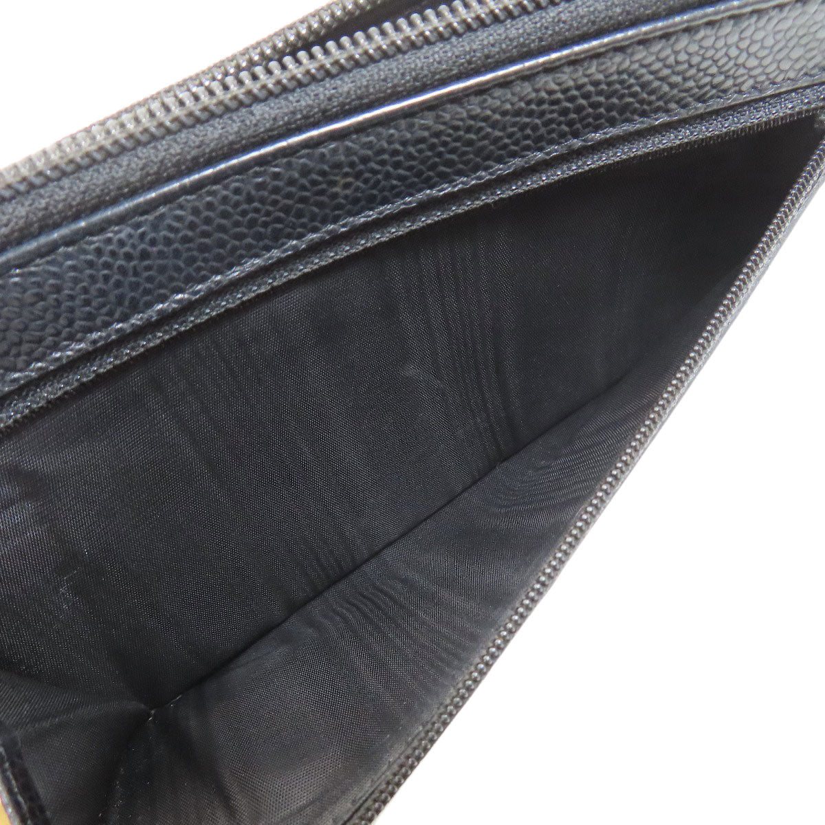 CHANEL シャネル ココマーク 長財布（小銭入れあり） グレインド カーフスキン レディース 中古