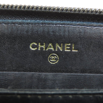 CHANEL シャネル ココマーク 長財布（小銭入れあり） グレインド カーフスキン レディース 中古