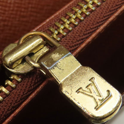 LOUIS VUITTON ルイヴィトン M61723 ポシェット ポルトモネ クレディ 長財布（小銭入れあり） モノグラムキャンバス レディース 中古