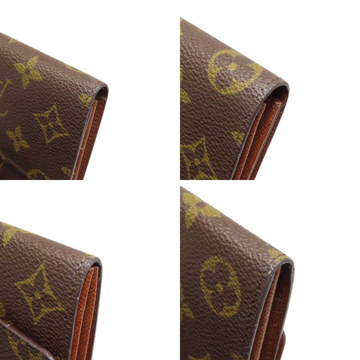 LOUIS VUITTON ルイヴィトン M61723 ポシェット ポルトモネ クレディ 長財布（小銭入れあり） モノグラムキャンバス レディース 中古