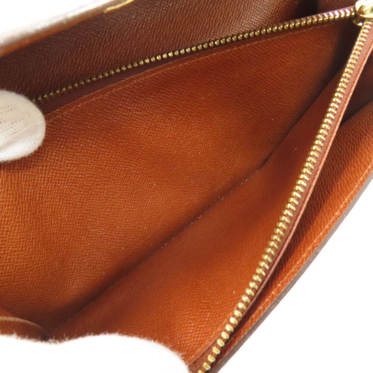 LOUIS VUITTON ルイヴィトン M61723 ポシェット ポルトモネ クレディ 長財布（小銭入れあり） モノグラムキャンバス レディース 中古