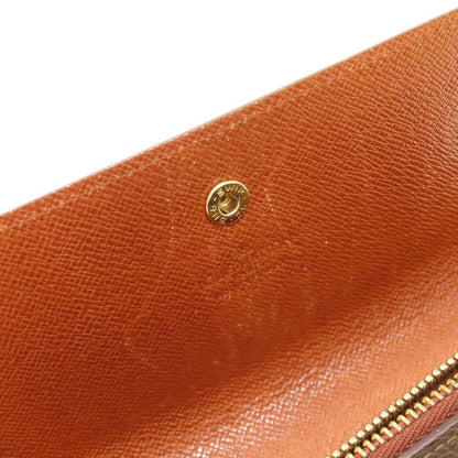 LOUIS VUITTON ルイヴィトン M61723 ポシェット ポルトモネ クレディ 長財布（小銭入れあり） モノグラムキャンバス レディース 中古