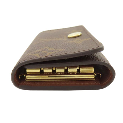 LOUIS VUITTON ルイヴィトン M62631 ミュルティクレ4 キーケース モノグラムキャンバス レディース 中古