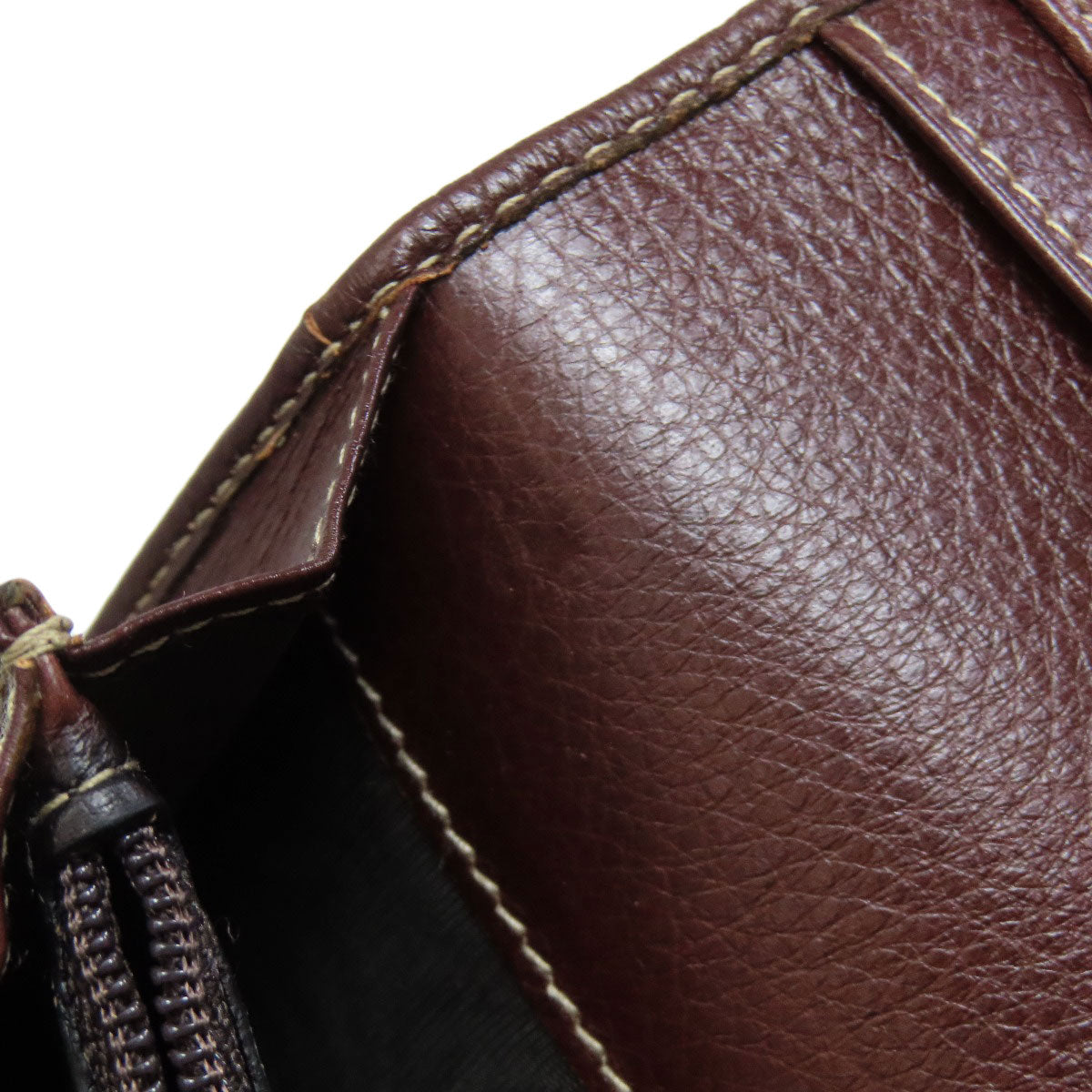 GUCCI グッチ 190425 ロゴ 長財布（小銭入れあり） レザー レディース 中古