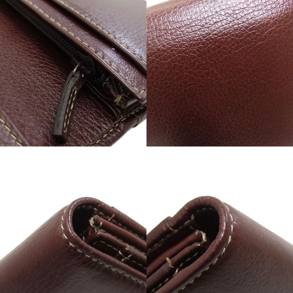 GUCCI グッチ 190425 ロゴ 長財布（小銭入れあり） レザー レディース 中古
