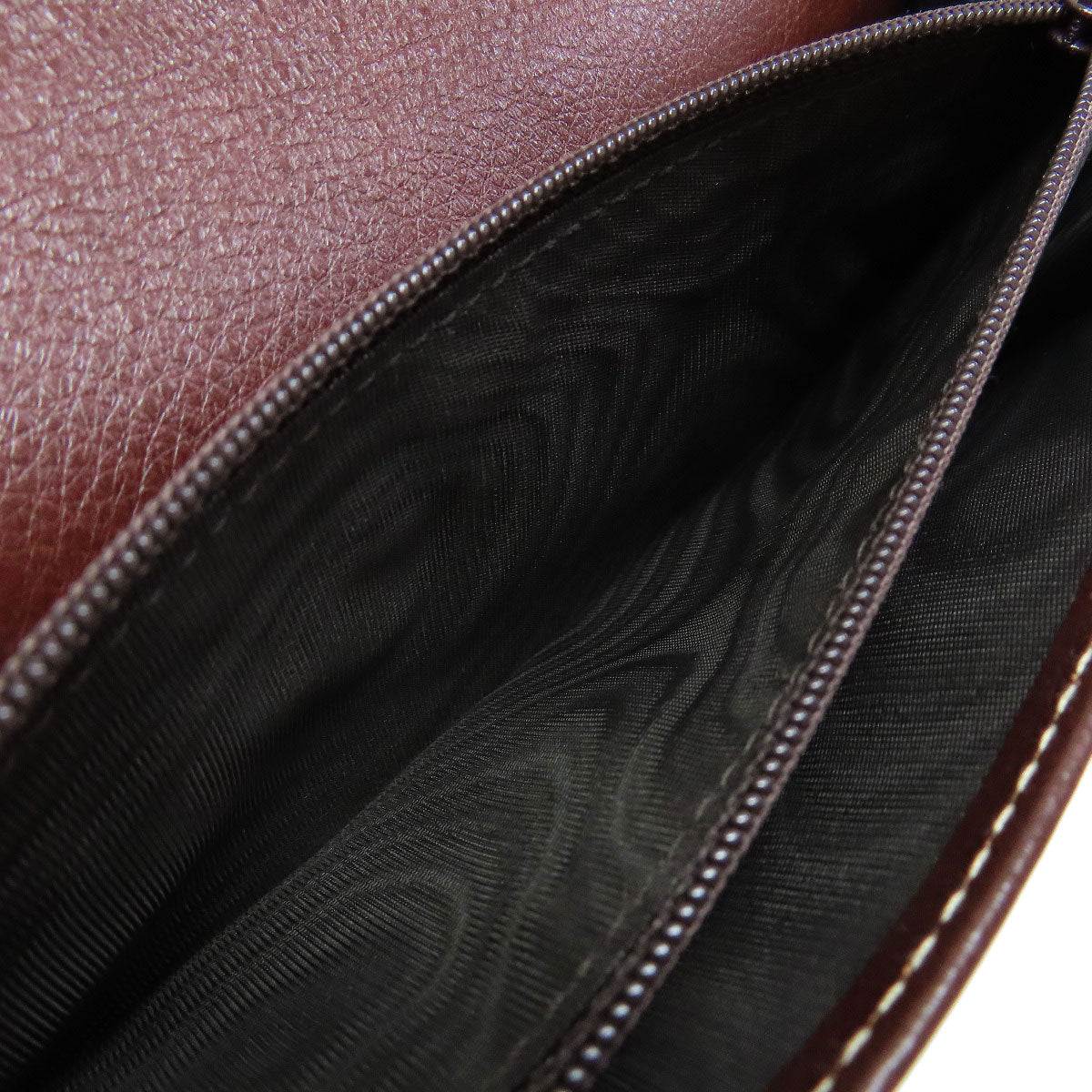 GUCCI グッチ 190425 ロゴ 長財布（小銭入れあり） レザー レディース 中古