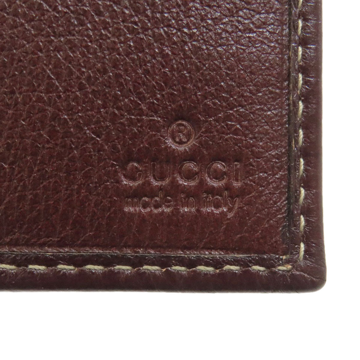GUCCI グッチ 190425 ロゴ 長財布（小銭入れあり） レザー レディース 中古
