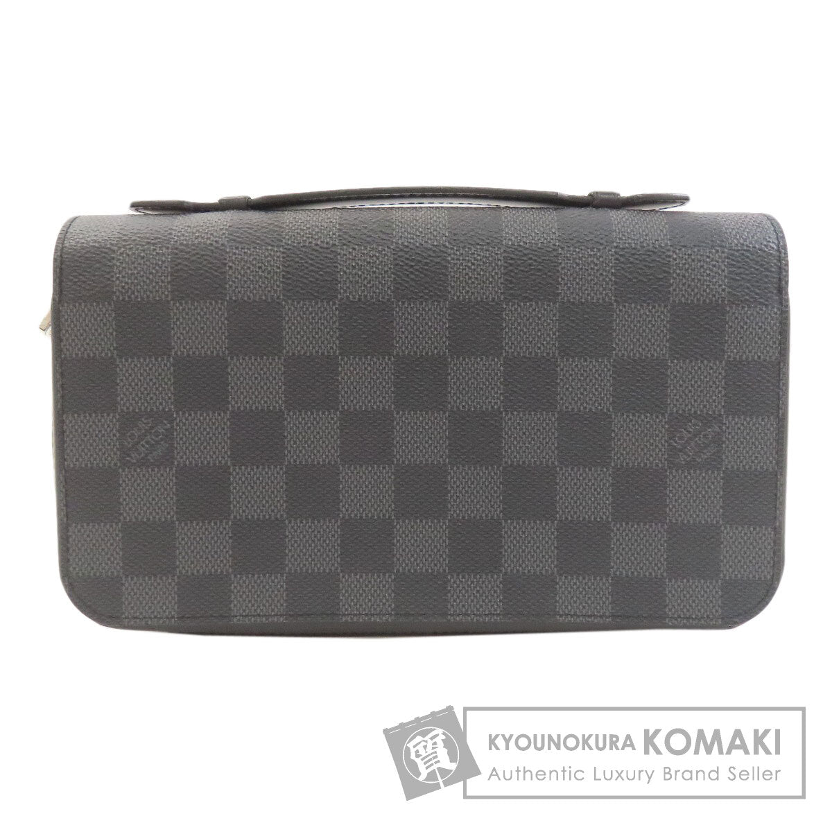LOUIS VUITTON ルイヴィトン N61254 ジッピーXL セカンドバッグ ダミエアンフィニ メンズ 中古