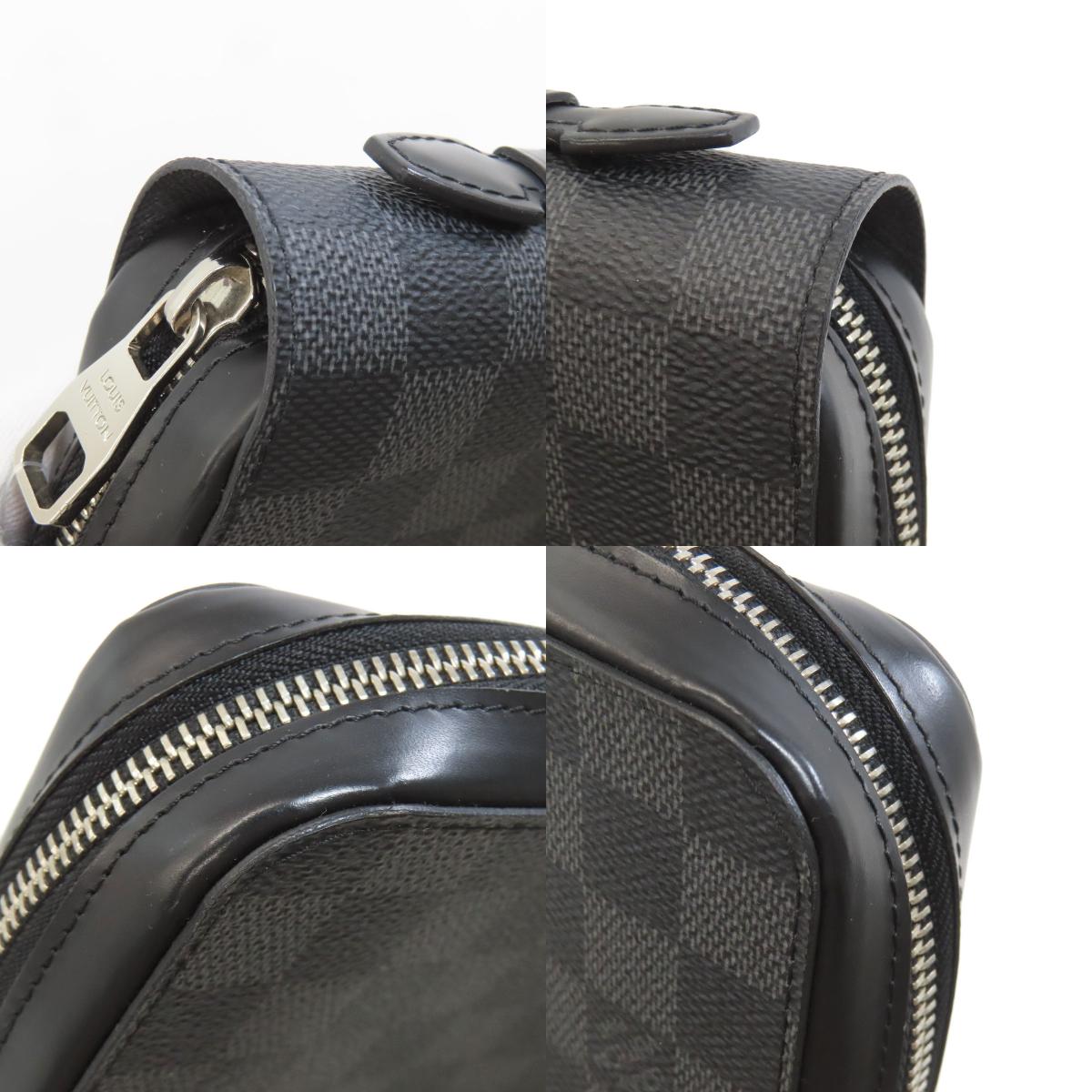 LOUIS VUITTON ルイヴィトン N61254 ジッピーXL セカンドバッグ ダミエアンフィニ メンズ 中古