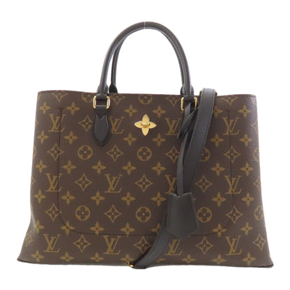 LOUIS VUITTON ルイヴィトン M43550 フラワートート ハンドバッグ モノグラムキャンバス レディース 中古