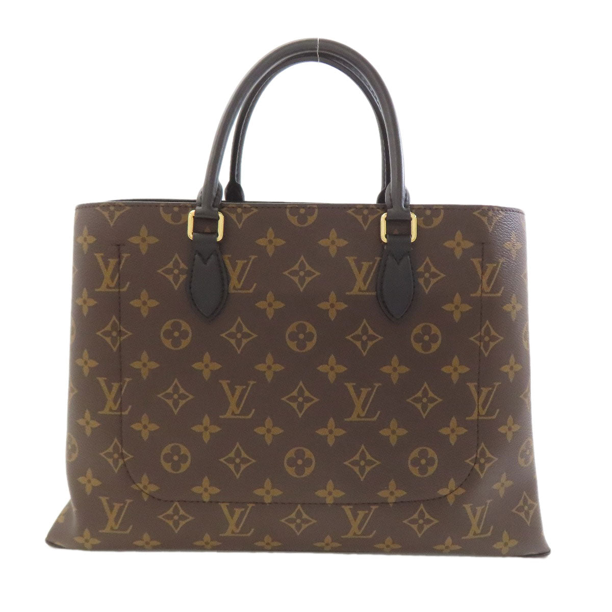 LOUIS VUITTON ルイヴィトン M43550 フラワートート ハンドバッグ モノグラムキャンバス レディース 中古