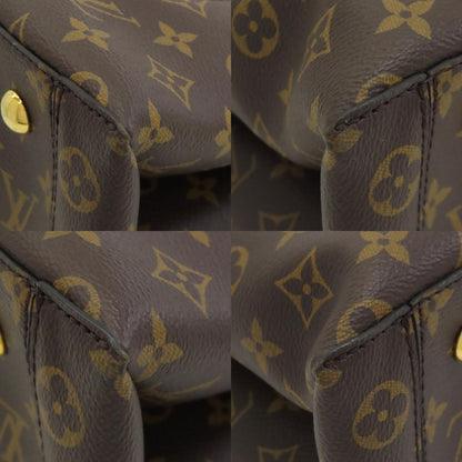 LOUIS VUITTON ルイヴィトン M43550 フラワートート ハンドバッグ モノグラムキャンバス レディース 中古