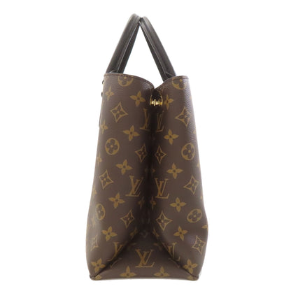 LOUIS VUITTON ルイヴィトン M43550 フラワートート ハンドバッグ モノグラムキャンバス レディース 中古
