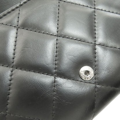 CHANEL シャネル シェブロン マトラッセ シルバー金具 長財布（小銭入れあり） カーフ レディース 中古