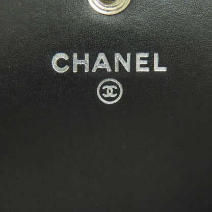 CHANEL シャネル シェブロン マトラッセ シルバー金具 長財布（小銭入れあり） カーフ レディース 中古
