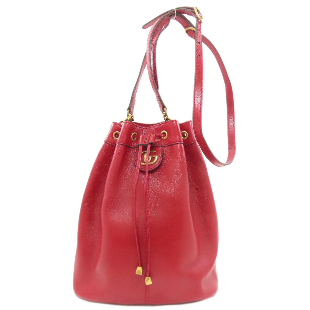 GUCCI グッチ 550189 GGマーモント ダブルG ショルダーバッグ カーフ レディース 中古