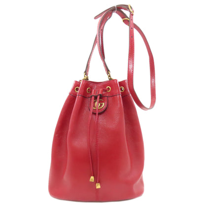 GUCCI グッチ 550189 GGマーモント ダブルG ショルダーバッグ カーフ レディース 中古