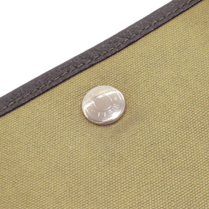 HERMES エルメス ガーデンパーティPM シルバー金具 トートバッグ トワルオフィシェ レディース 中古