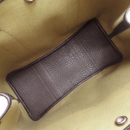 HERMES エルメス ガーデンパーティPM シルバー金具 トートバッグ トワルオフィシェ レディース 中古