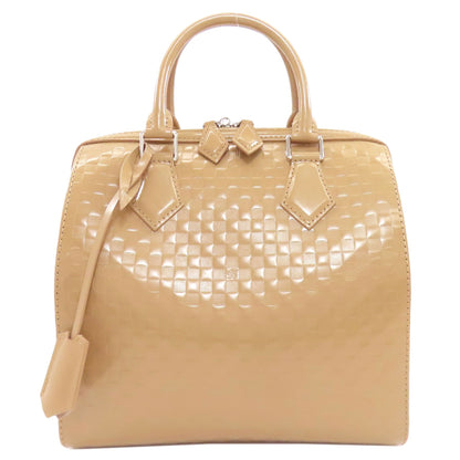 LOUIS VUITTON ルイヴィトン スピーディ・キューブ ダミエ・ファセット ハンドバッグ カーフ レディース 中古