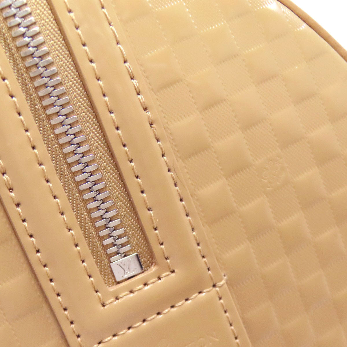 LOUIS VUITTON ルイヴィトン スピーディ・キューブ ダミエ・ファセット ハンドバッグ カーフ レディース 中古
