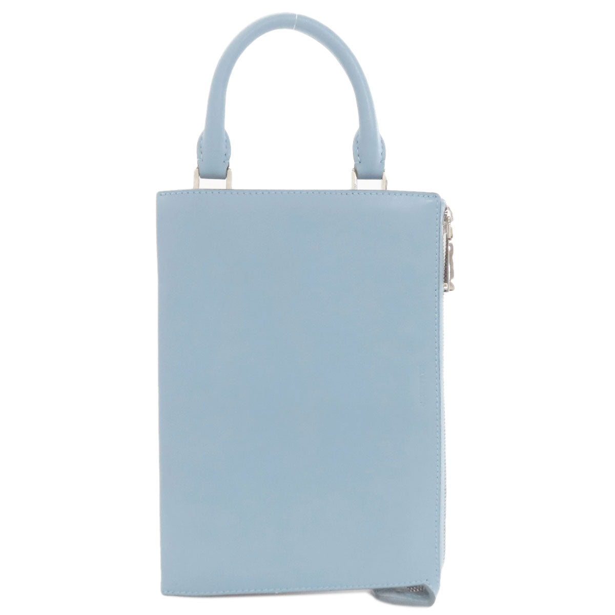 Jil Sander ジル・サンダー ロゴ ハンドバッグ レザー レディース 中古