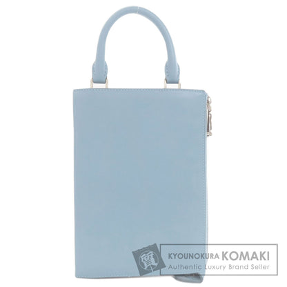 Jil Sander ジル・サンダー ロゴ ハンドバッグ レザー レディース 中古