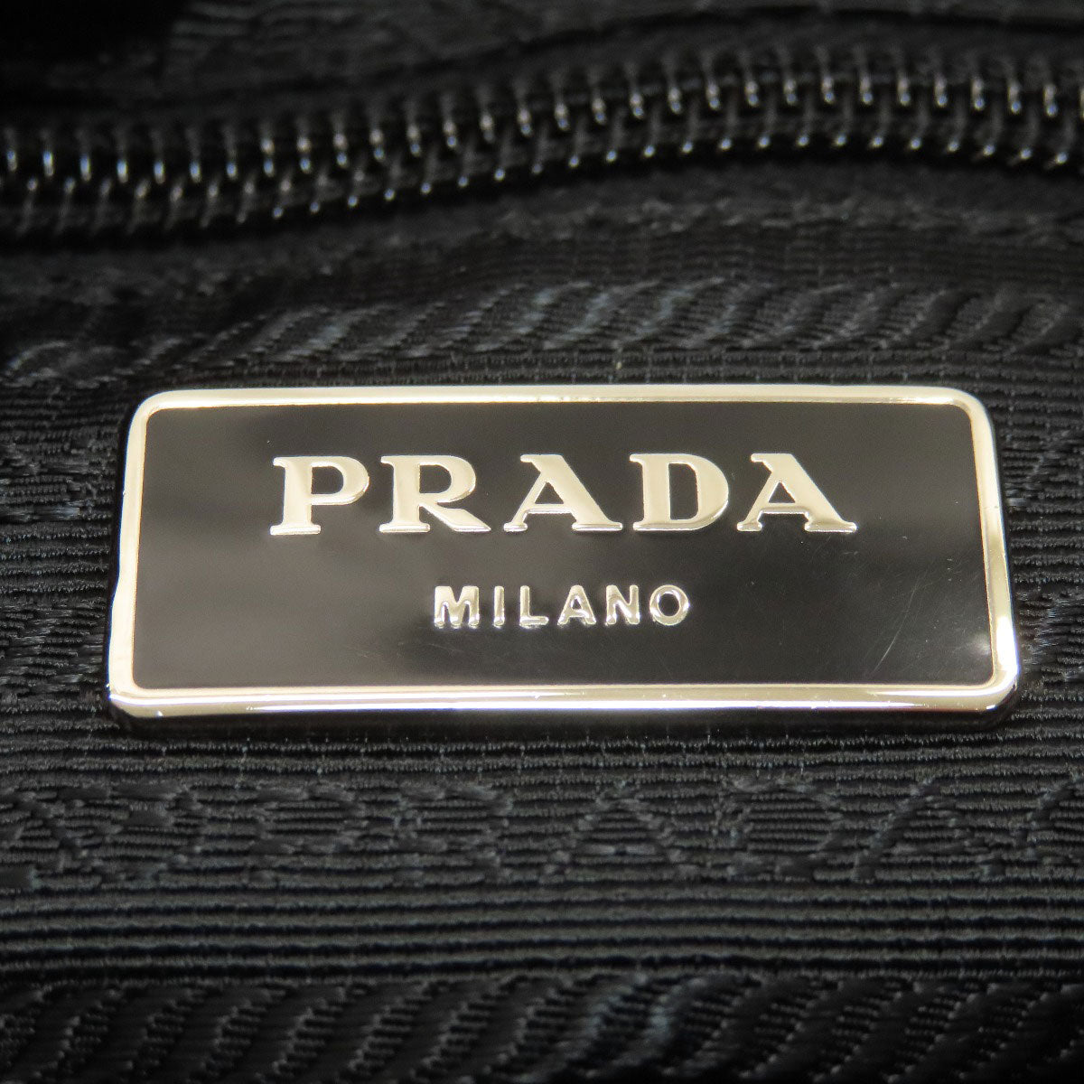 PRADA プラダ カモフラージュ柄 ショルダーバッグ キャンバス レディース 中古