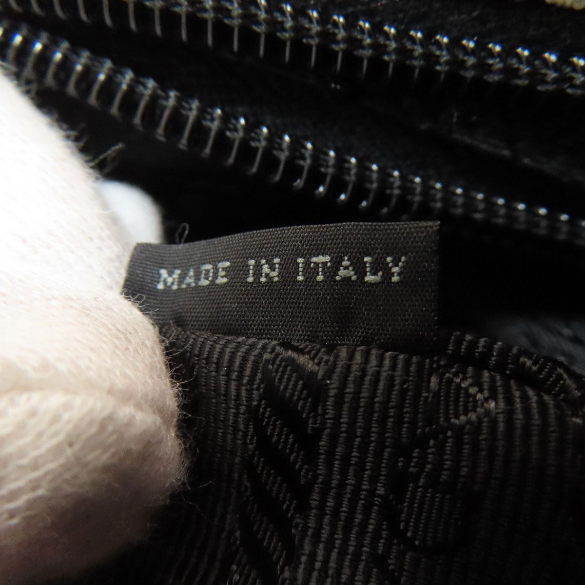 PRADA プラダ カモフラージュ柄 ショルダーバッグ キャンバス レディース 中古