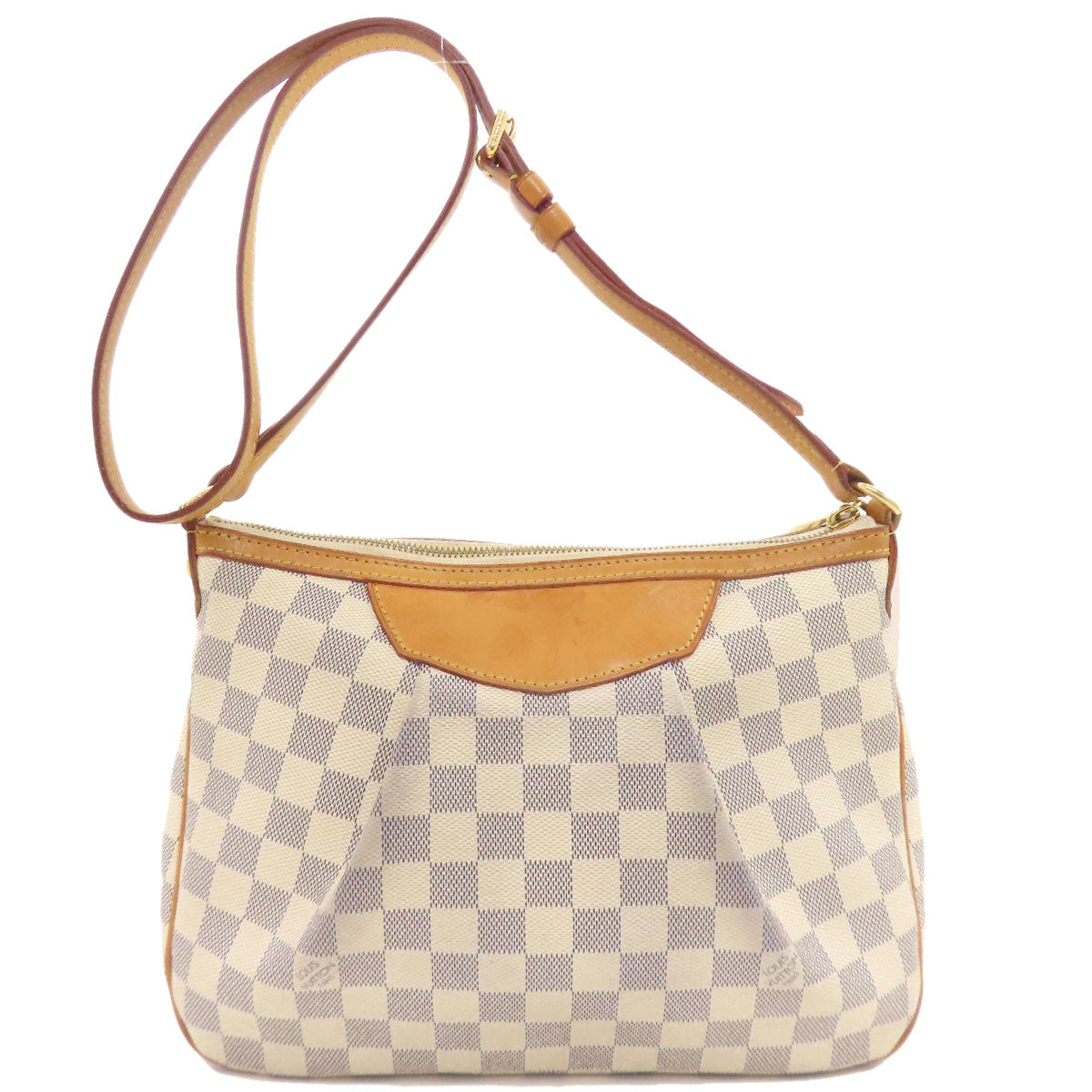 LOUIS VUITTON ルイヴィトン N41113 シラクーサPM ショルダーバッグ ダミエキャンバス レディース 中古