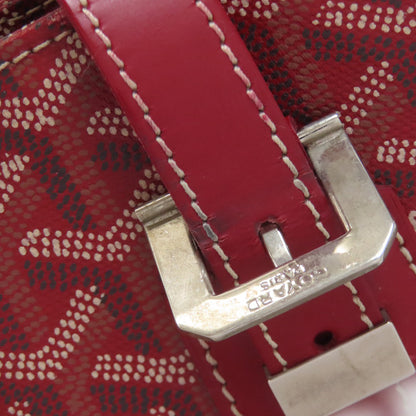 GOYARD ゴヤール ヘリンボーン柄 トートバッグ コーティングキャンバス レディース 中古