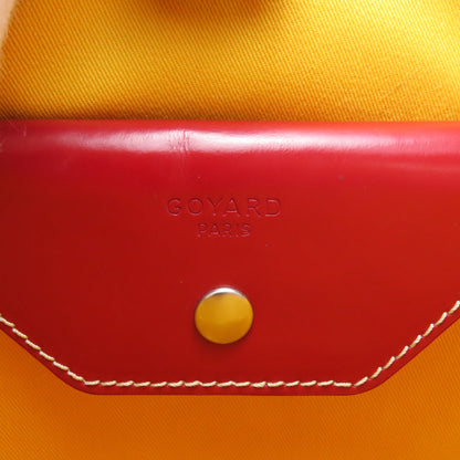 GOYARD ゴヤール ヘリンボーン柄 トートバッグ コーティングキャンバス レディース 中古