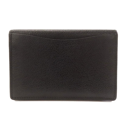 BVLGARI ブルガリ ロゴ カードケース レザー レディース 中古
