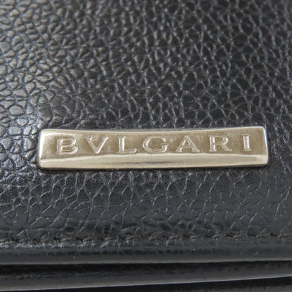 BVLGARI ブルガリ ロゴ カードケース レザー レディース 中古