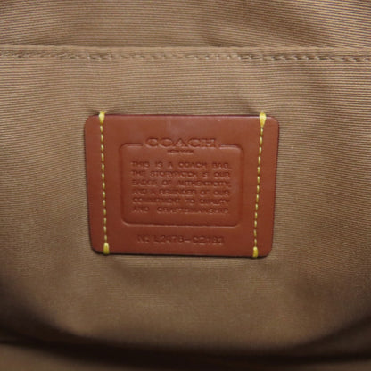 COACH コーチ CZ183 エリー ファイル シグネチャー ショルダーバッグ PVC レディース 中古