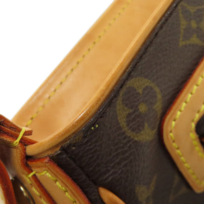 LOUIS VUITTON ルイヴィトン M40045 ハドソンGM ショルダーバッグ モノグラムキャンバス レディース 中古