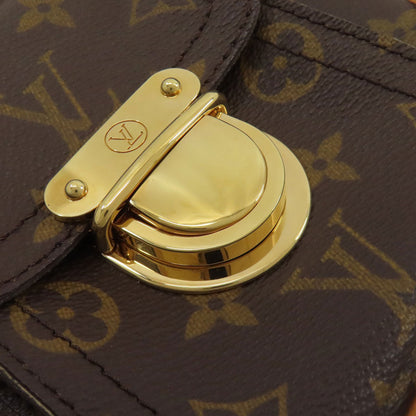 LOUIS VUITTON ルイヴィトン M40045 ハドソンGM ショルダーバッグ モノグラムキャンバス レディース 中古