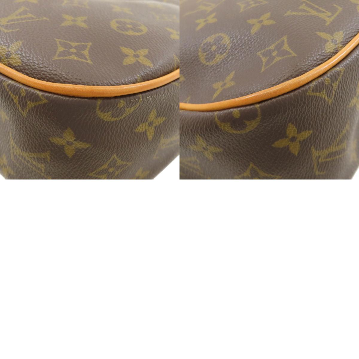 LOUIS VUITTON ルイヴィトン M40045 ハドソンGM ショルダーバッグ モノグラムキャンバス レディース 中古