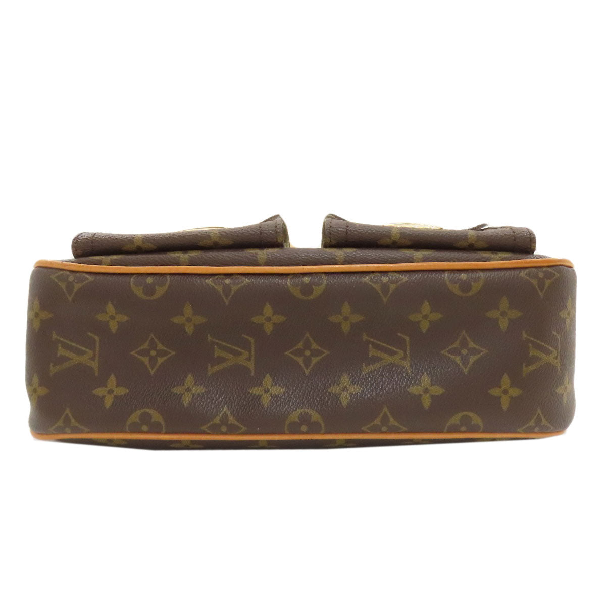 LOUIS VUITTON ルイヴィトン M40045 ハドソンGM ショルダーバッグ モノグラムキャンバス レディース 中古