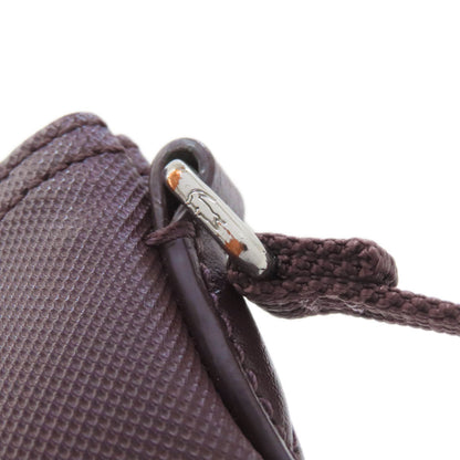 LACOSTE ラコステ 2WAY ハンドバッグ PVC レディース 中古